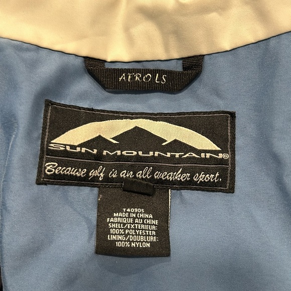 Sun Mountain Golf Wind Breaker Jacket L - Picture 6 of 8